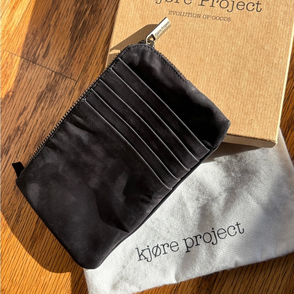 Phone Cards Money Leather Zipper Wallet